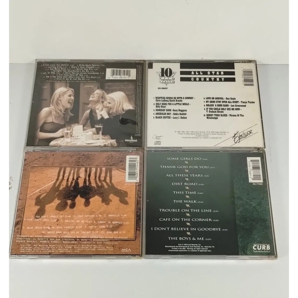 Lot Of 10 Various Artists CDS - READ. Dixie Chicks George Jones Sawyer Brown - Picture 5 of 9